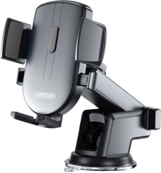 Βάση τηλεφώνου για ταμπλό Joyroom, ρυθμιζόμενη, μαύρη