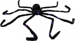 Μεγάλη λούτρινη αράχνη με φως 125 cm