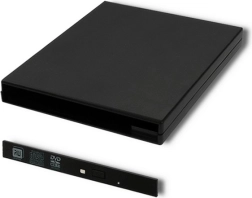 Εξωτερικό συρτάρι USB 2.0 για οπτική μονάδα CD/DVD SATA 9,5 mm