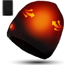 Θερμαινόμενο χειμερινό σκουφί με powerbank