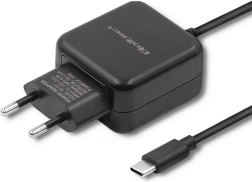 Φορτιστής πρίζας QOLTEC 5 V, 2,4 A, 12 W, USB-C, μαύρος