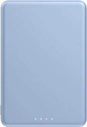 Super slim μαγνητικό powerbank 5000 mAh μπλε