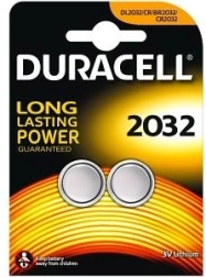 Duracell μπαταρίες λιθίου DL2032 2 τεμ. blister