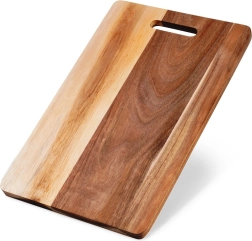 Ξύλινη επιφάνεια κοπής από ακακία 36 × 23 cm με λαβή