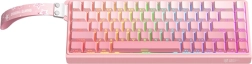 Μηχανικό gaming πληκτρολόγιο ONIKUMA G69 ροζ 60% RGB