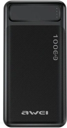 Powerbank 10.000mAh P5K 2xUSB 2,1A μαύρο