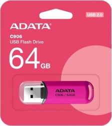 ADATA Flash Disk 64GB USB 2.0 Ροζ