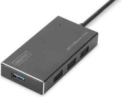 USB 3.0 hub 4 θυρών με τροφοδοσία – αλουμινένιο