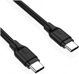 Καλώδιο Aukey USB‑C σε USB‑C 1 m, 60 W PD, 3 A, 5 Gbps, PVC