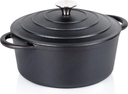 Χυτοσιδηρό κατσαρόλα με καπάκι CAST LINE 22 cm, 2,6 l
