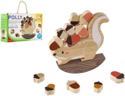 Bino ισορροπιακό παιχνίδι σκίουρος από ξύλο