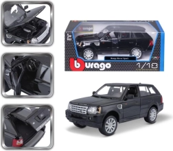 Μεταλλικό μοντέλο BBURAGO RANGE ROVER SPORT 1:18, μαύρο