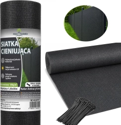 Δίχτυ σκίασης και κάλυψης 1,5 × 50 m 95% 180 g/m² + 100 δεματικά