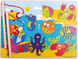 Ξύλινο παιχνίδι Θαλάσσιο ψάρεμα