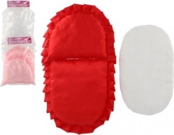 Πάπλωμα και μαξιλαράκι για κούκλες για κρεβατάκι και καρότσι