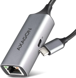 USB‑C gigabit κάρτα δικτύου με διαμπερή τροφοδοσία PD 100 W AXAGON