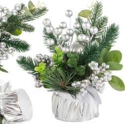 Χριστουγεννιάτικη διακόσμηση για τραπέζι