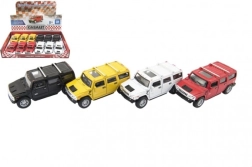 Μεταλλικό μοντέλο αυτοκινήτου Hummer H2 SUV Kinsmart 12 cm με μηχανισμό pull-back