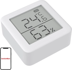 Έξυπνο θερμόμετρο και υγρόμετρο SWITCHBOT Meter (λευκή έκδοση)