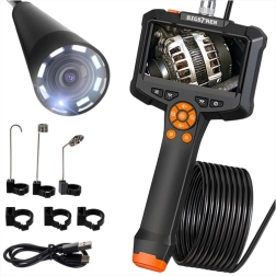 Επιθεωρητική κάμερα BIGSTREN 5 m IP67 με οθόνη Full HD και 8 LED