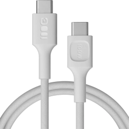 Καλώδιο USB‑C PowerStream 100W 1,2m λευκό πλεκτό