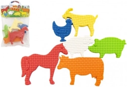 Αυτοκόλλητα αφρού για το νερό Η φάρμα μας – 6 τμχ