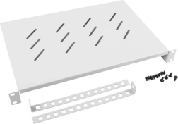 Ράφι Lanberg για 19" rack 1U 483 × 300 mm γκρι - 1 τεμάχιο