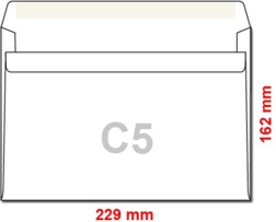Αυτοκόλλητοι φάκελοι C5, 25 τεμ.