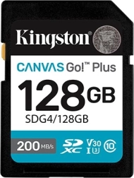 Κάρτα μνήμης SD 128 GB Kingston Canvas Go Plus