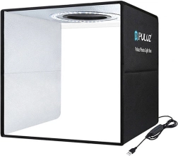 Puluz φωτογραφικός θάλαμος 30 cm με LED φωτισμό