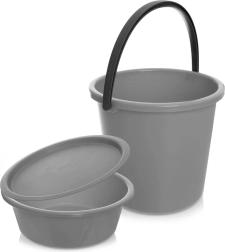 Σετ κουβάς με λεκάνη και καπάκι 5/13 l, 3 τεμάχια