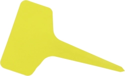 Ετικέτες και πλακίδια για σήμανση φυτών - σετ 10 τεμ. - κίτρινα