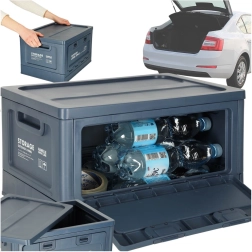 Κατασκηνωτικό κουτί - πτυσσόμενο box 25l μπλε