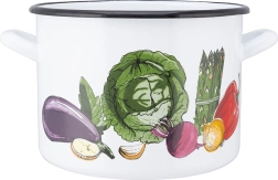 Εμαγιέ κατσαρόλα 5,8 l με καπάκι 22 cm