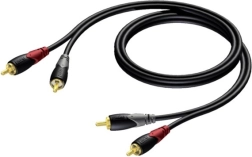 Καλώδιο σύνδεσης 2× RCA (cinch) αρσενικό – 2× RCA (cinch) αρσενικό 0,5 m