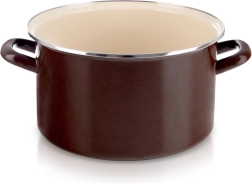 Εμαγιέ κατσαρόλα Brown 28 cm, 8 l