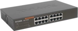 Διακόπτης D-Link 16 θυρών 10/100/1000 Mbps