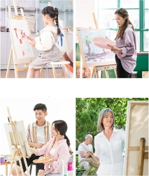 Ζωγραφική με αριθμούς με πλαίσιο 30 × 40 εκ. – πολύχρωμο παγώνι