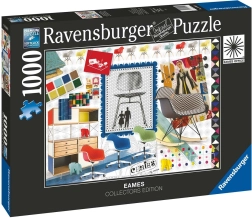 Παζλ Ravensburger Eames Design κλασικές καρέκλες 1000 κομμάτια