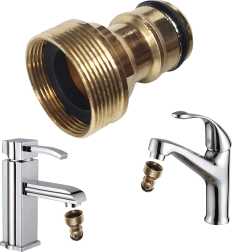 Ορειχάλκινος προσαρμογέας βρύσης G3/4 για λάστιχο κήπου