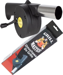 Χειροκίνητο φυσούνι ψησταριάς με μανιβέλα