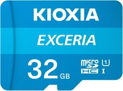 Κάρτα microSD 32 GB KIOXIA EXCERIA UHS-I U1 + αντάπτορας
