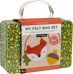 Δημιουργικό σετ τσαντάκι αλεπού και πορτοφολάκι βελανίδι PETIT COLLAGE