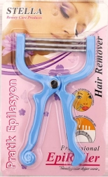 Χειροκίνητο αποτριχωτικό προσώπου - μπλε