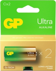 Αλκαλικές μπαταρίες GP Ultra C/LR14 2 τεμ.