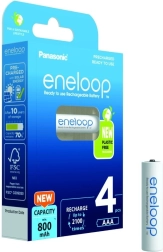 Επαναφορτιζόμενη μπαταρία Eneloop AAA 800 mAh 4 τεμ.