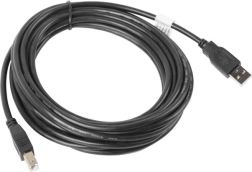 Καλώδιο USB 2.0 AM–BM 5 m μαύρο