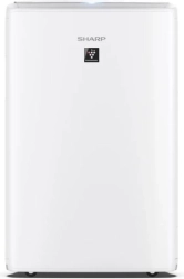 Καθαριστής αέρα με ιονισμό και ύγρανση SHARP UA-KIN52E-W