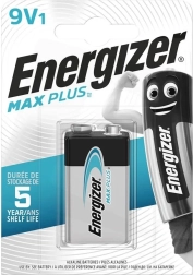 Αλκαλική μπαταρία 9V Max Plus 6LR61, blister