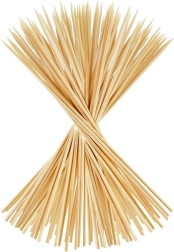 Ξύλινες σουβλίτσες για σουβλάκι 30 cm, 100 τεμ.